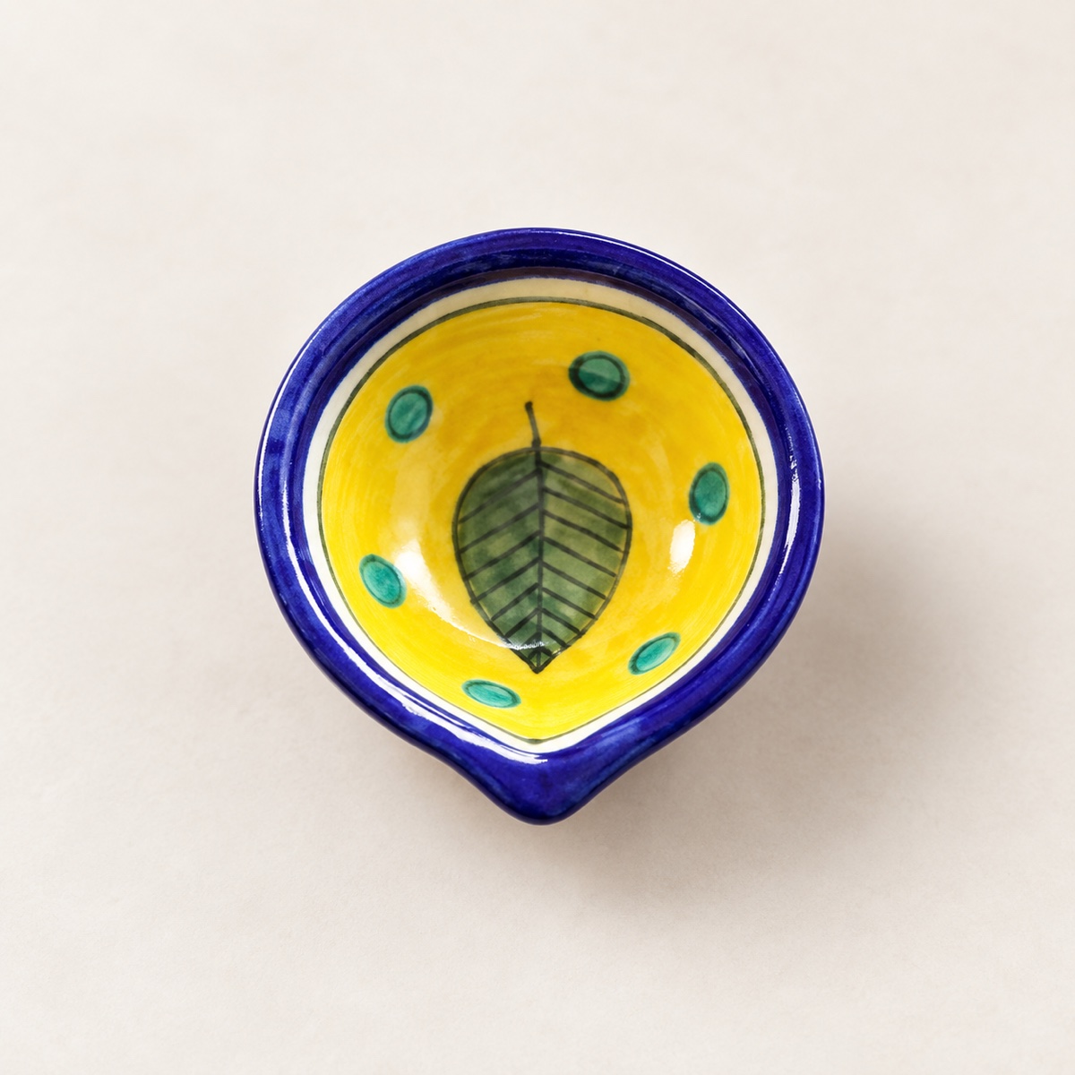 AI-styled product photo: Diya
