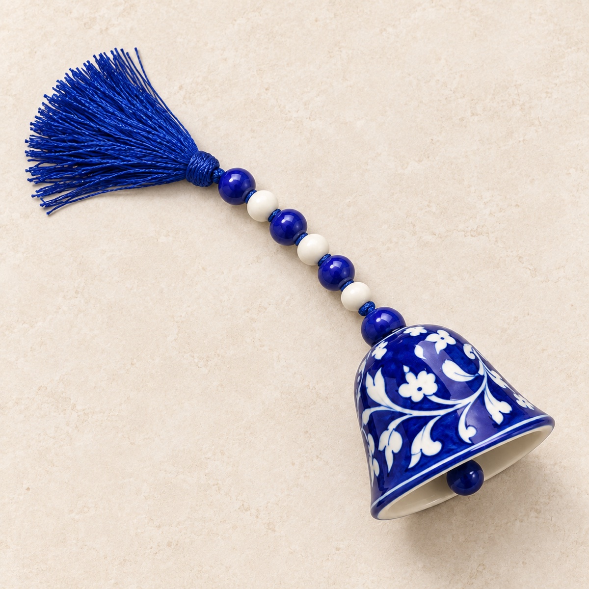 AI-styled product photo: Hanging bell
