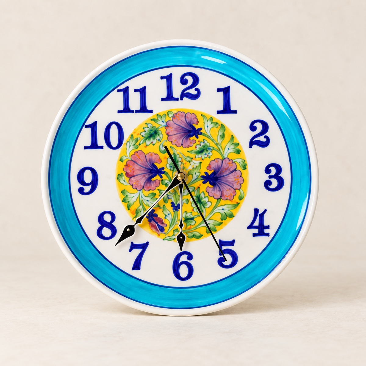AI-styled product photo: Wall clock